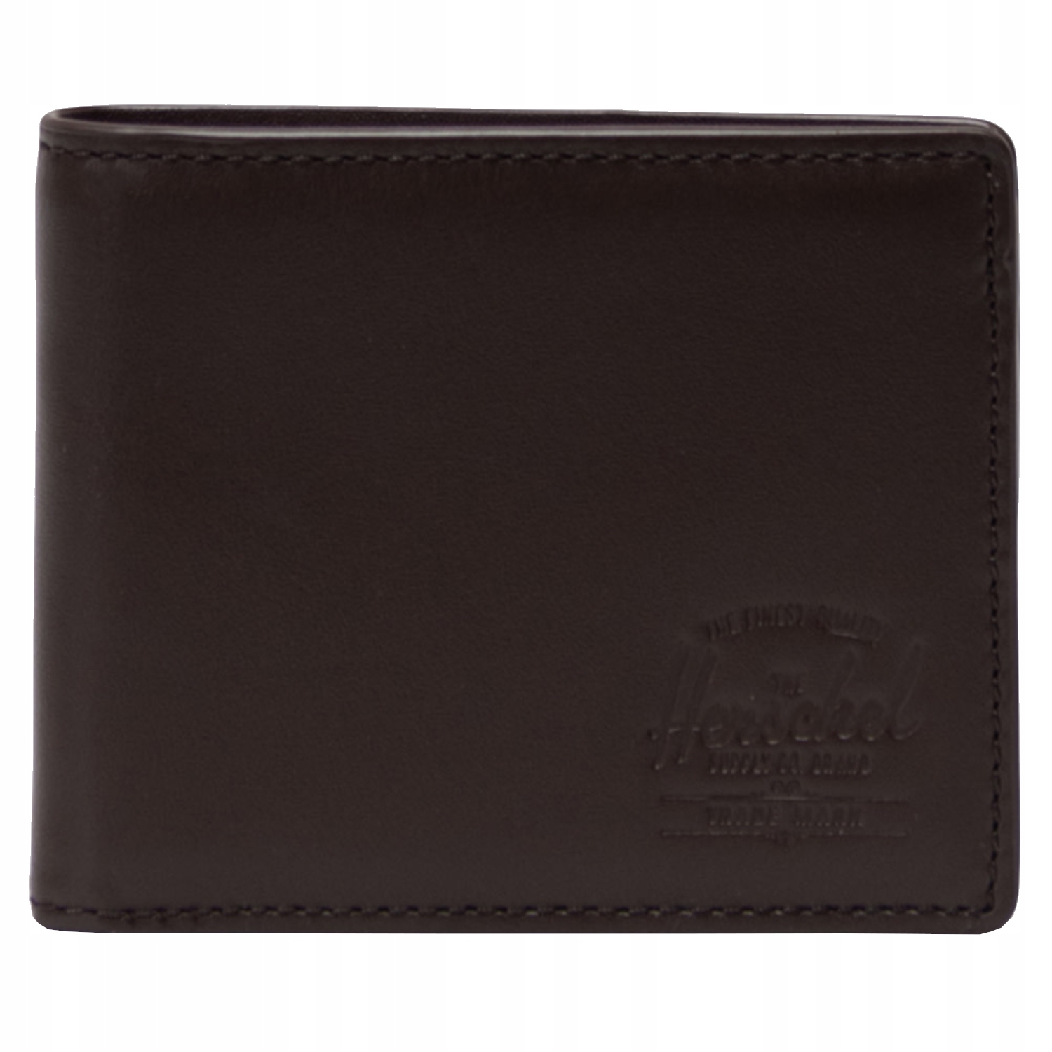 Herschel Hank Leather Rfid Wallet [uni] Kožená peněženka Unisex Hnědá
