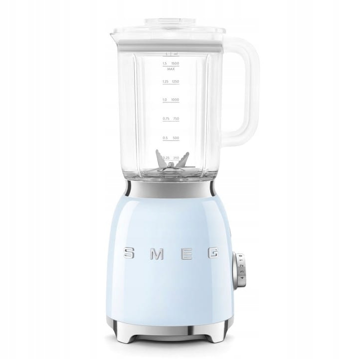 Stolní mixér Retro Vintage Smeg BLF03PBEU Modrý Styl 50. let