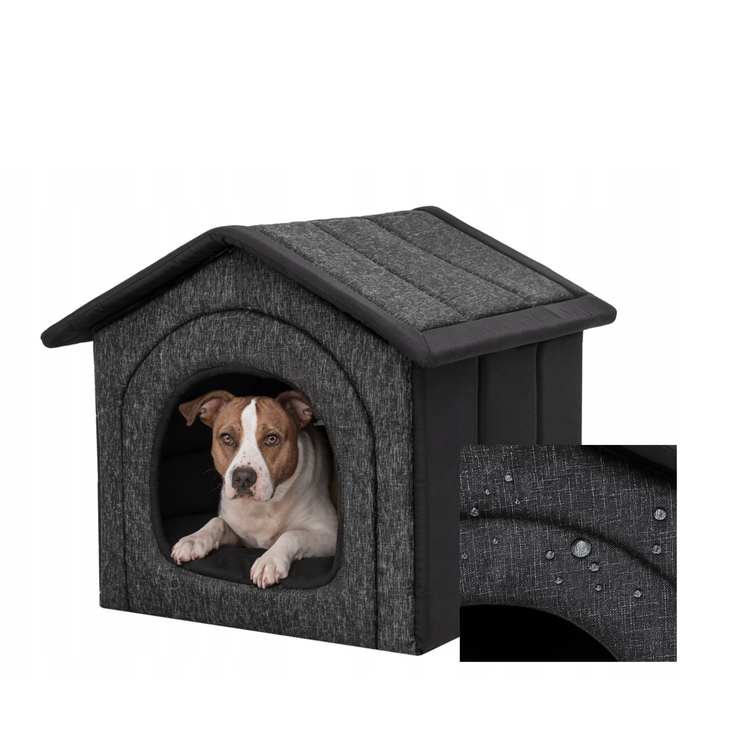 Bouda pro psa – Pelíšek, Měkká bouda, Domeček, Poslání, Doggy 55x60x60 cm