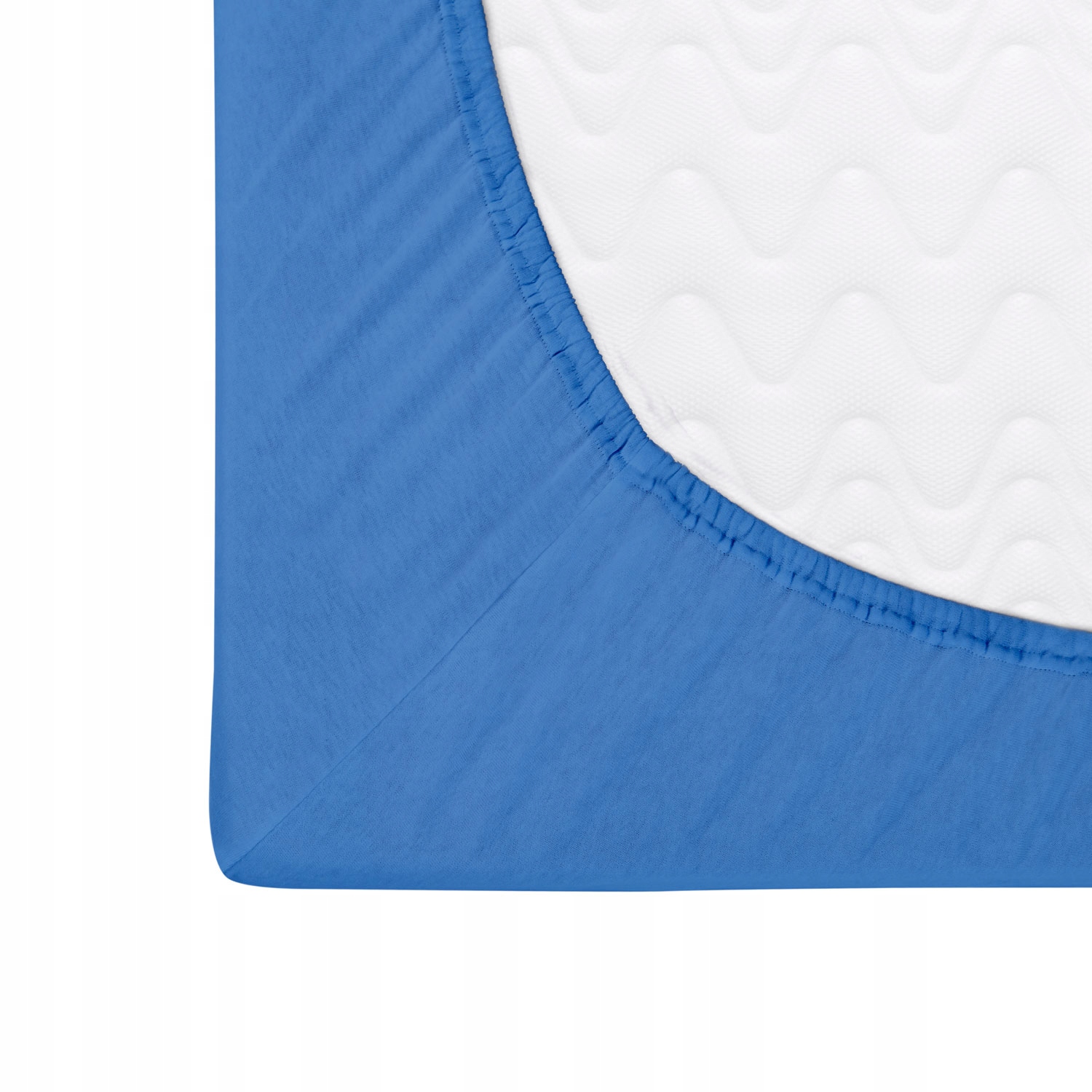 Prześcieradło jersey z gumką 210/220x200 chaber