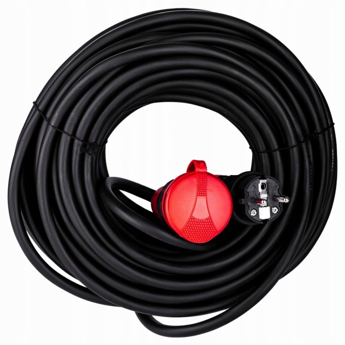 Předložka gumová Hi-tek 3x2.5 mm 20 m IP54 černá