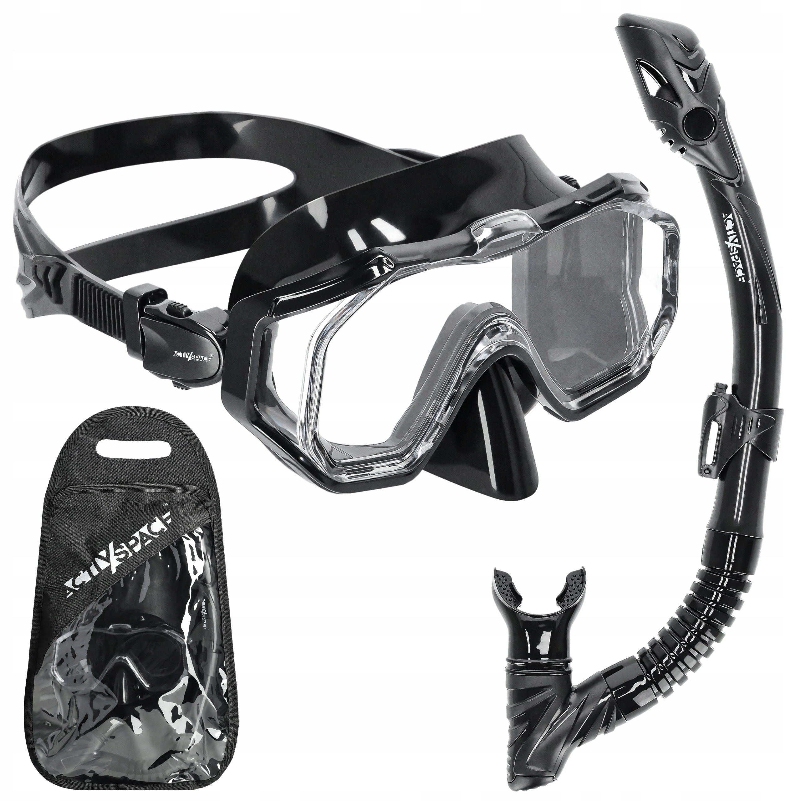 Sada Potápěčské Brýle A Dýmka Na Potápění Brýle A Šnorchl Pro Šnorchlování Pohled 180