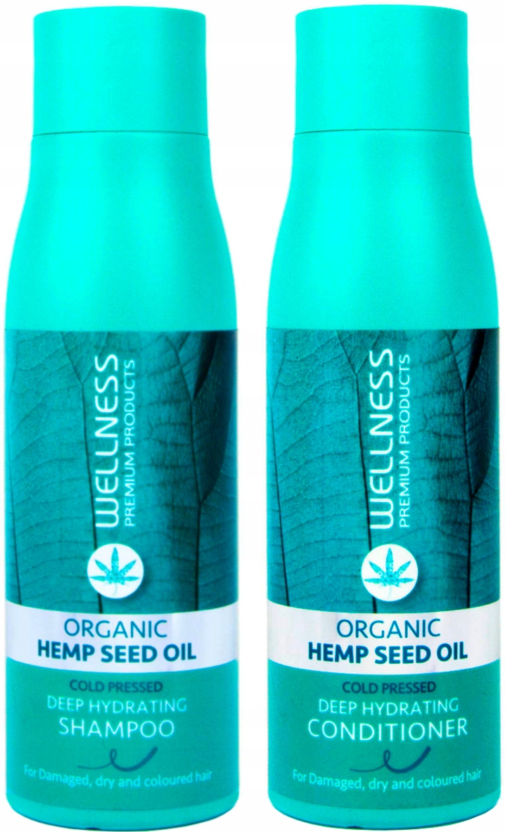 Set Wellness Šampon Deep Hydrating Hloubkově Hydratační 2x500 ml