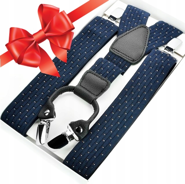 MOCNE SZELKI MĘSKIE 3,5 CM Z GUMY ORAZ 100% SKÓRY