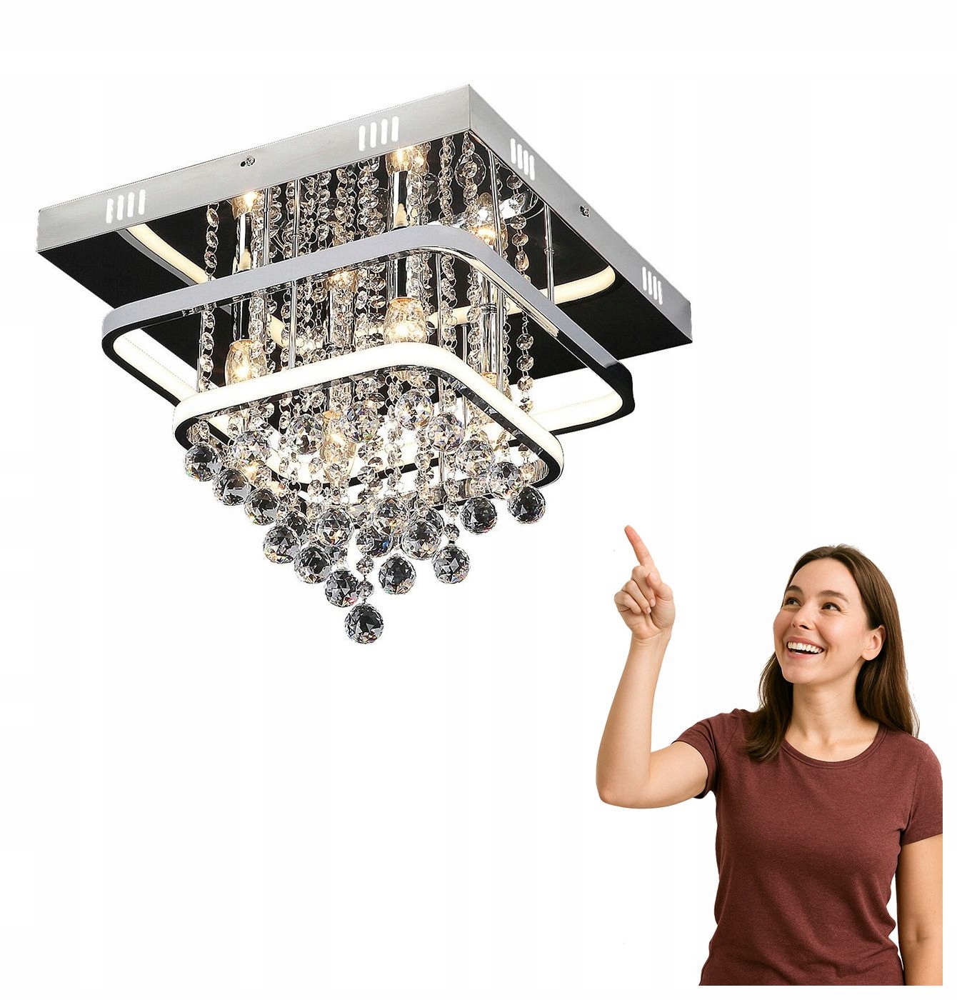 Stropná Led lampa 36W Pallas 2239 Rabalux