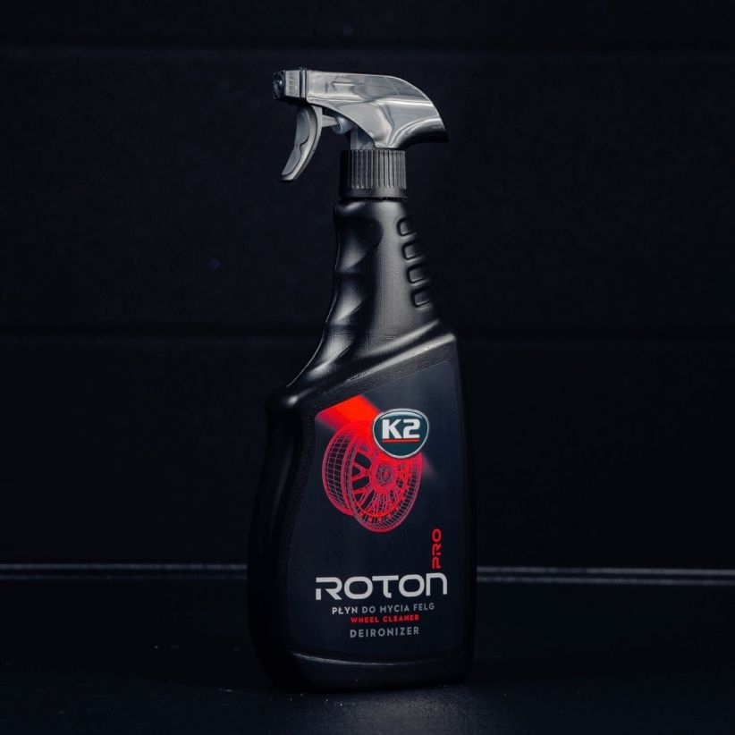 K2 ROTON PRO PŁYN MYCIA FELG KÓŁ KRWAWY EFEKT SZCZOTKA PĘDZELEK PRO ZESTAW Waga produktu z opakowaniem jednostkowym 0.8 kg