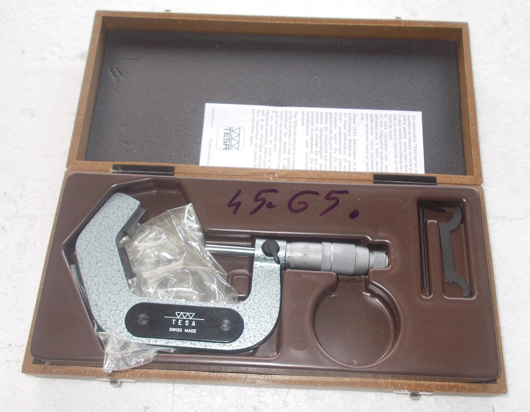 Микрометр кромочный микрометр 45-65 TESA