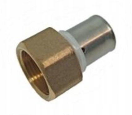 ZŁĄCZKA PROSTA PEX 20X3/4" GW ZAPRASOWYWANA RAKSA PEX Z1-2034-2G