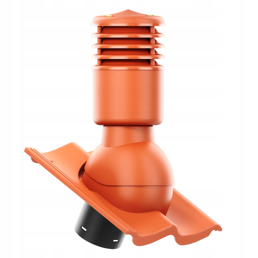 větrací komín Izolovaný Smart fi125 Braas Baltský Cihlový