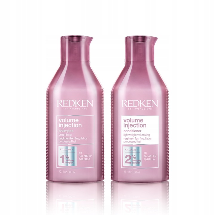 Redken Volume Injection szampon odżywka większa objętość włosów cienkich