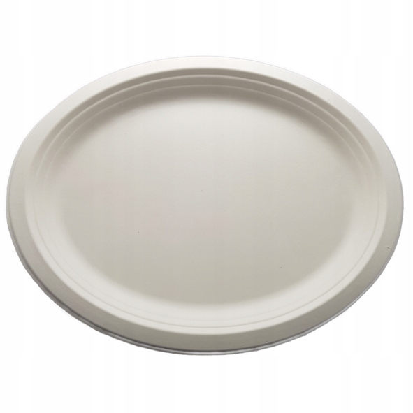 

Talerze owalne / tacki trzcina Bio Eko 32cm 50szt