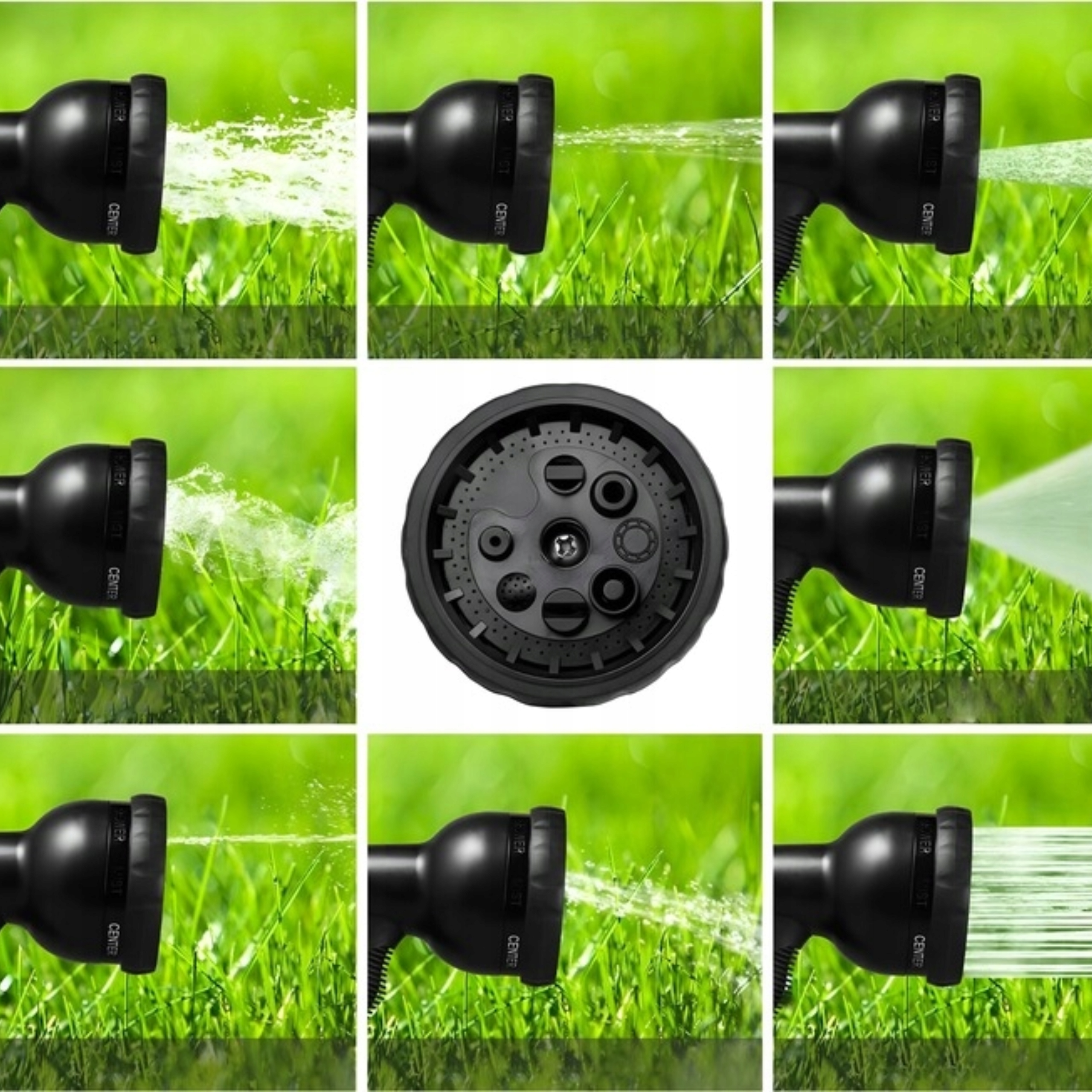 WĄŻ OGRODOWY ELASTYCZNY ROZCIĄGLIWY 30M + UCHWYT ZŁĄCZKI PISTOLET WOREK Stan opakowania oryginalne