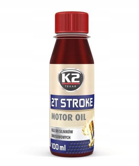 

K2 2T Stroke Olej Dwusów 100ML Czerwony