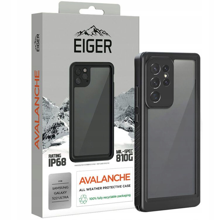 

Etui Eiger z osłoną ekranu do Galaxy S22 Ultra