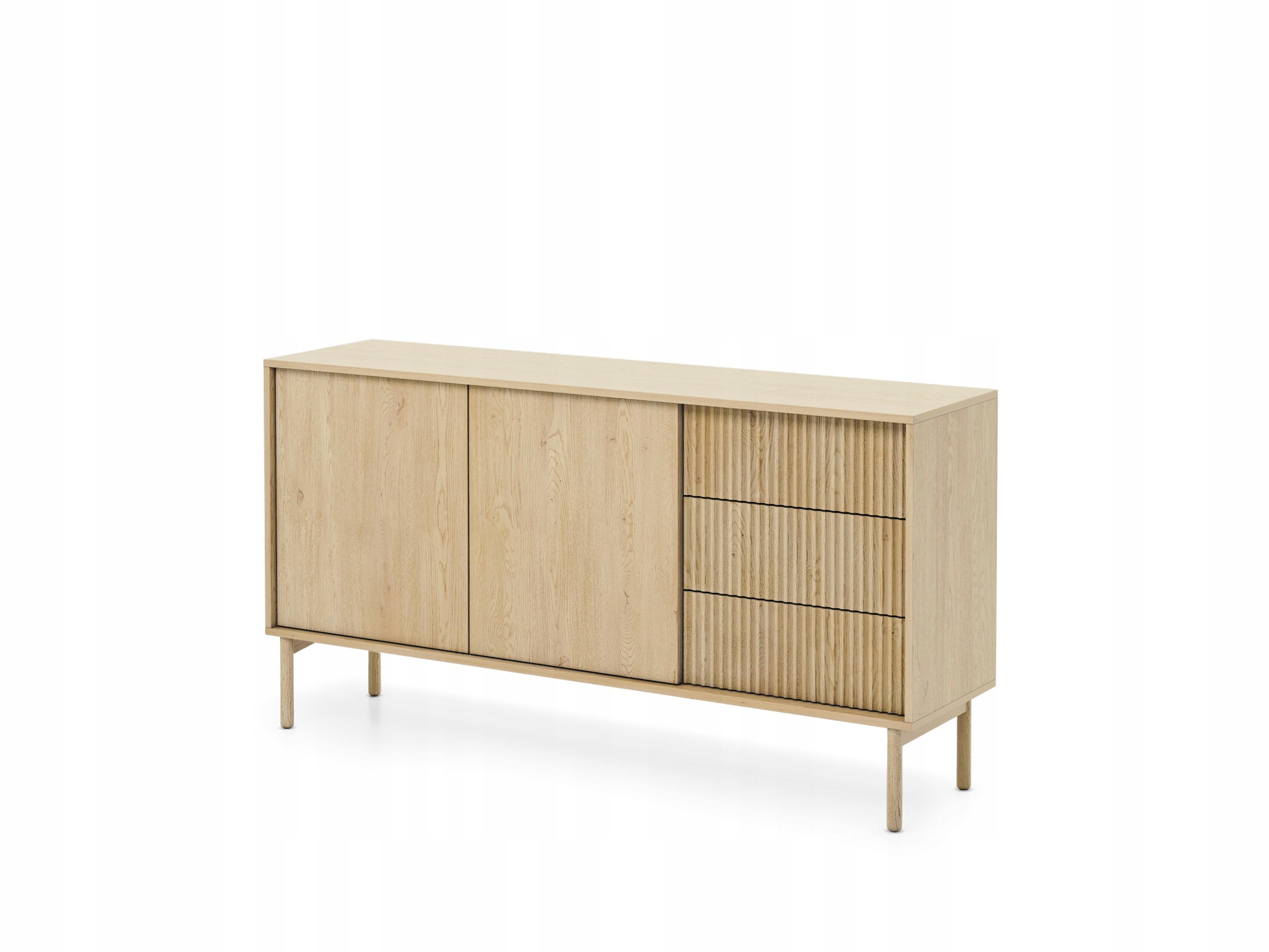 Komoda Rocco 153,5 cm do obývacího pokoje Ložnice Dub