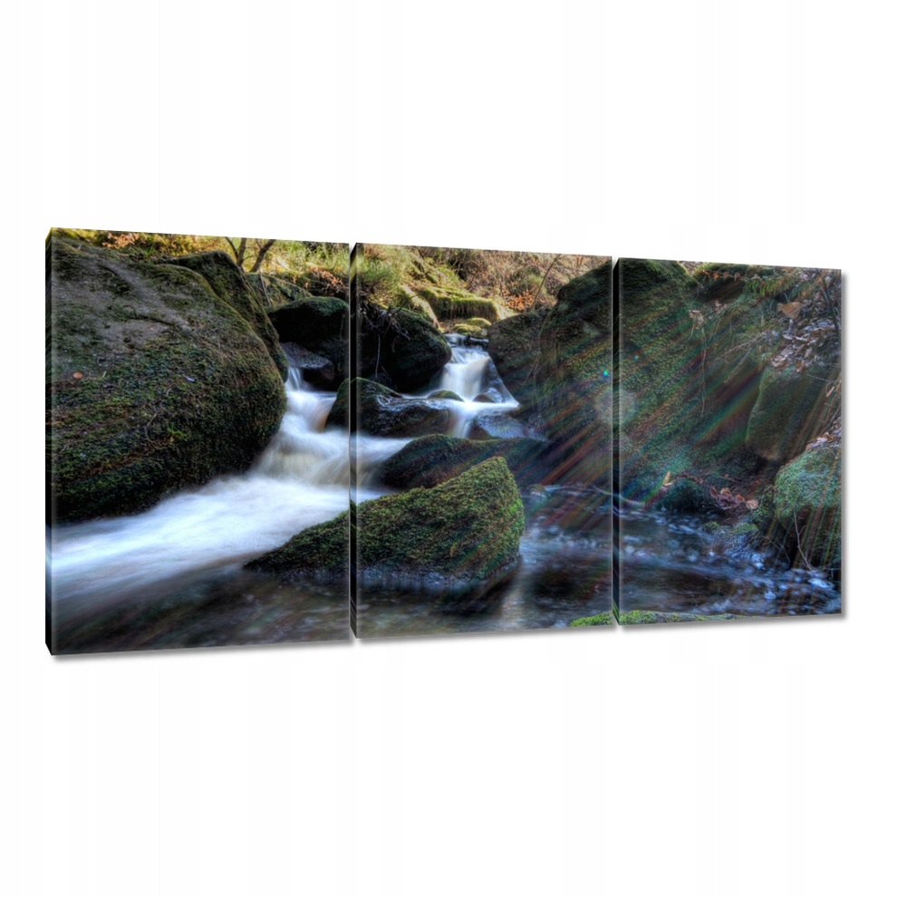 

Obrazy 120x60 Widoczek Górska rzeczka