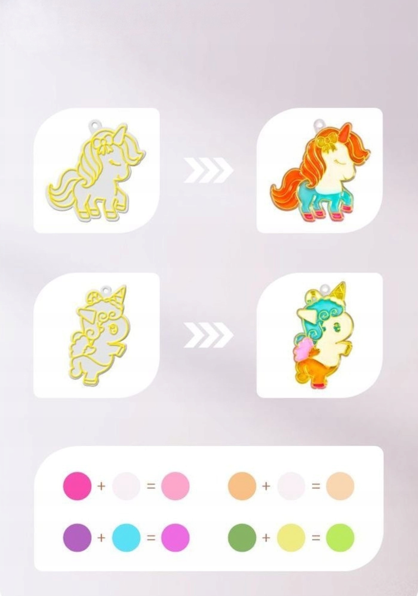 ZESTAW DO TWORZENIA BIŻUTERII BRELOKÓW BRANSOLETEK ZAWIESZEK DIY MALOWANIE Płeć chłopcy dziewczynki