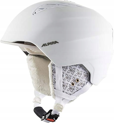Lyžařská přilba Alpina Grand 54-57 cm bílá matná