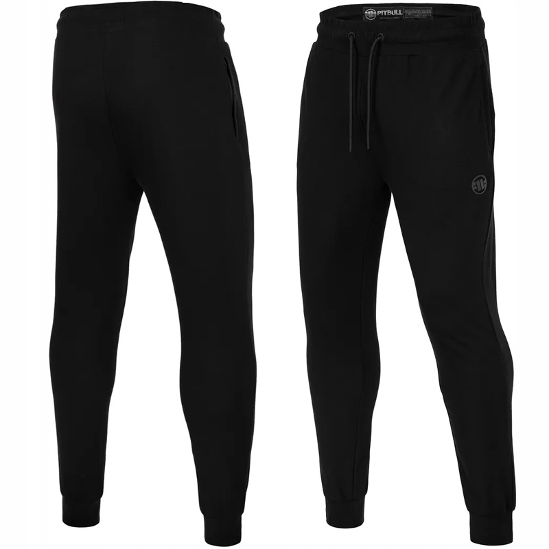 Pit Bull spodnie Rockey Pique dres black cienkie od Ari roz L