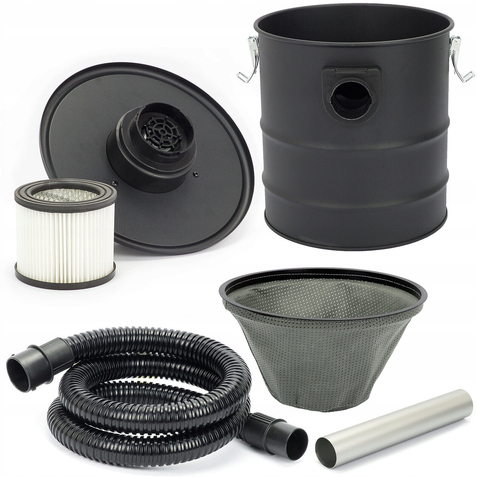 ODKURZACZ DO POPIOŁU GRILLA 15L KOMINKA PIECA GRILL DMUCHAWA DO ROZPALANIA Marka Verda