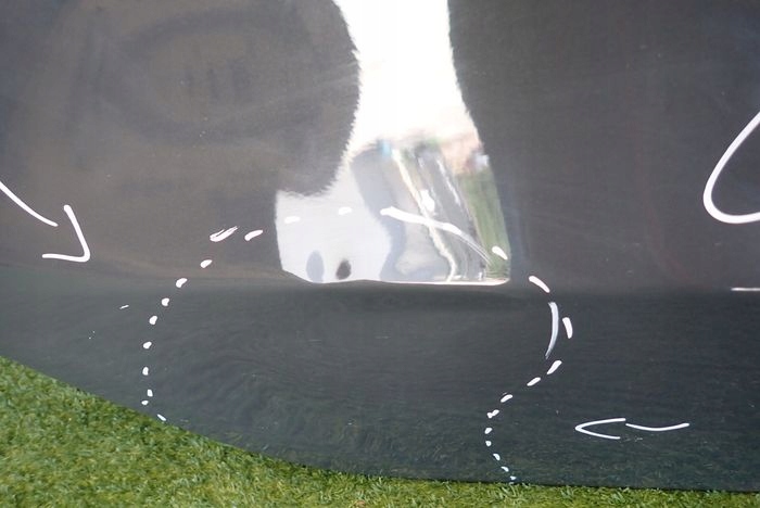 AUDI A1 8X 10- door right rear. rear part