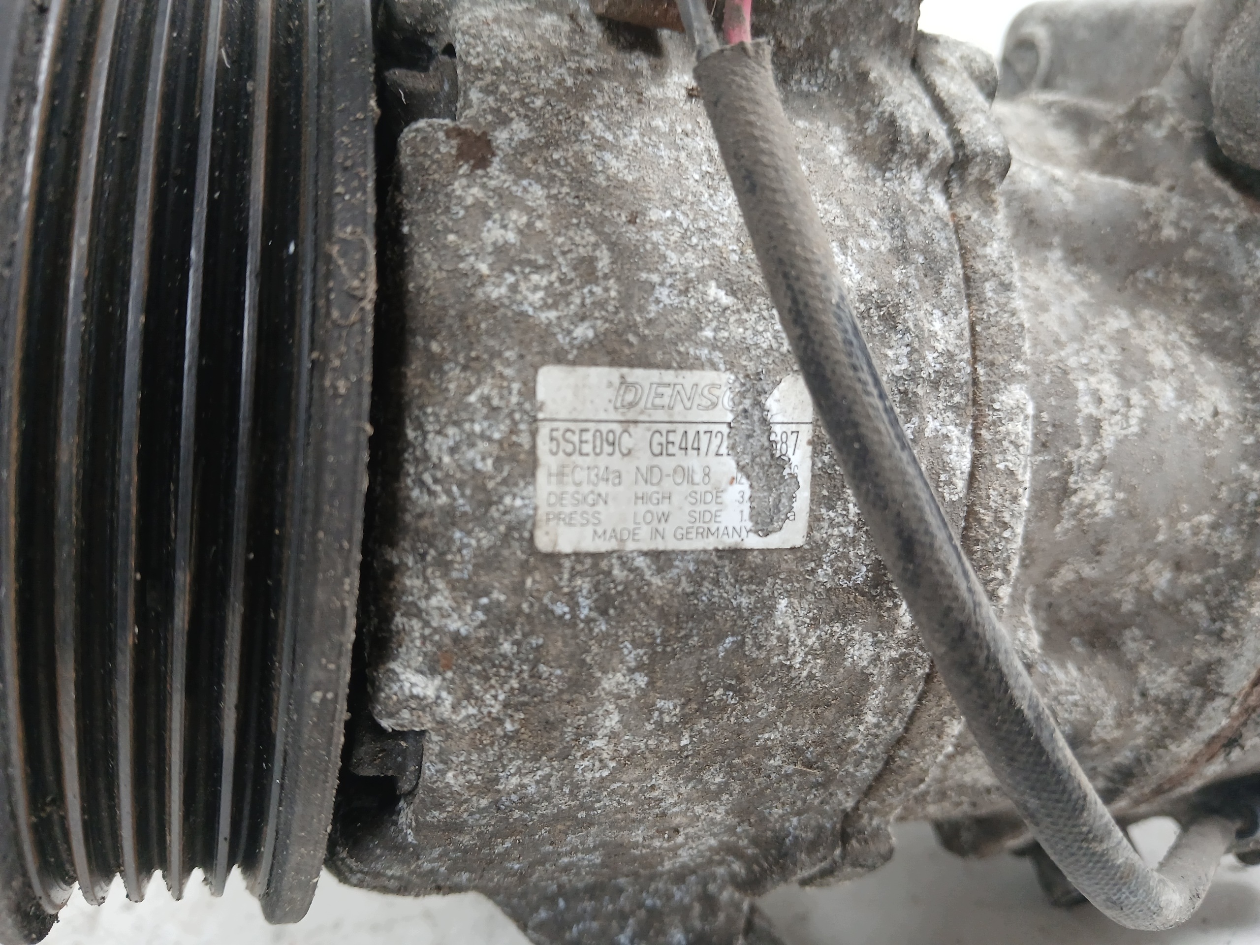 MITSUBISHI COLT VI compressor; compressor of the air conditioning 5SE09C