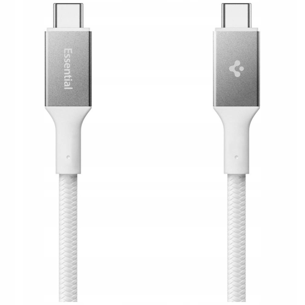 Kabel Spigen EB24015CC Essential Usb-c 240W 1.5 m bílý
