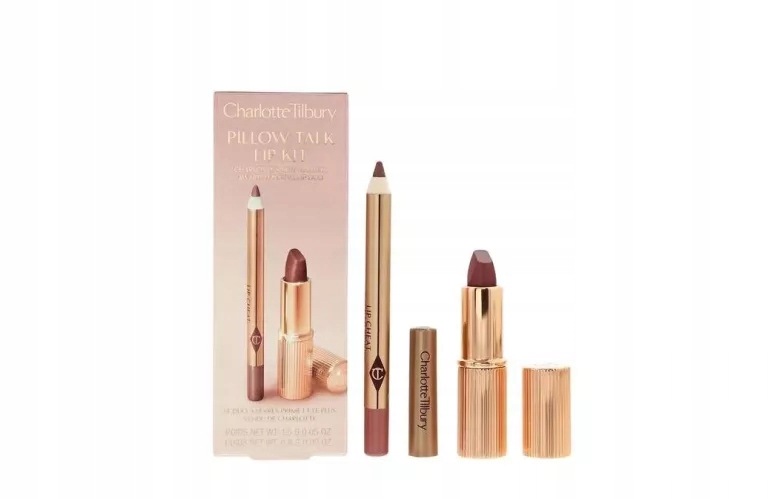 Charlotte Tilbury Pillow Talk Medium Lip Kit- Zestaw Do Makijażu Ust
