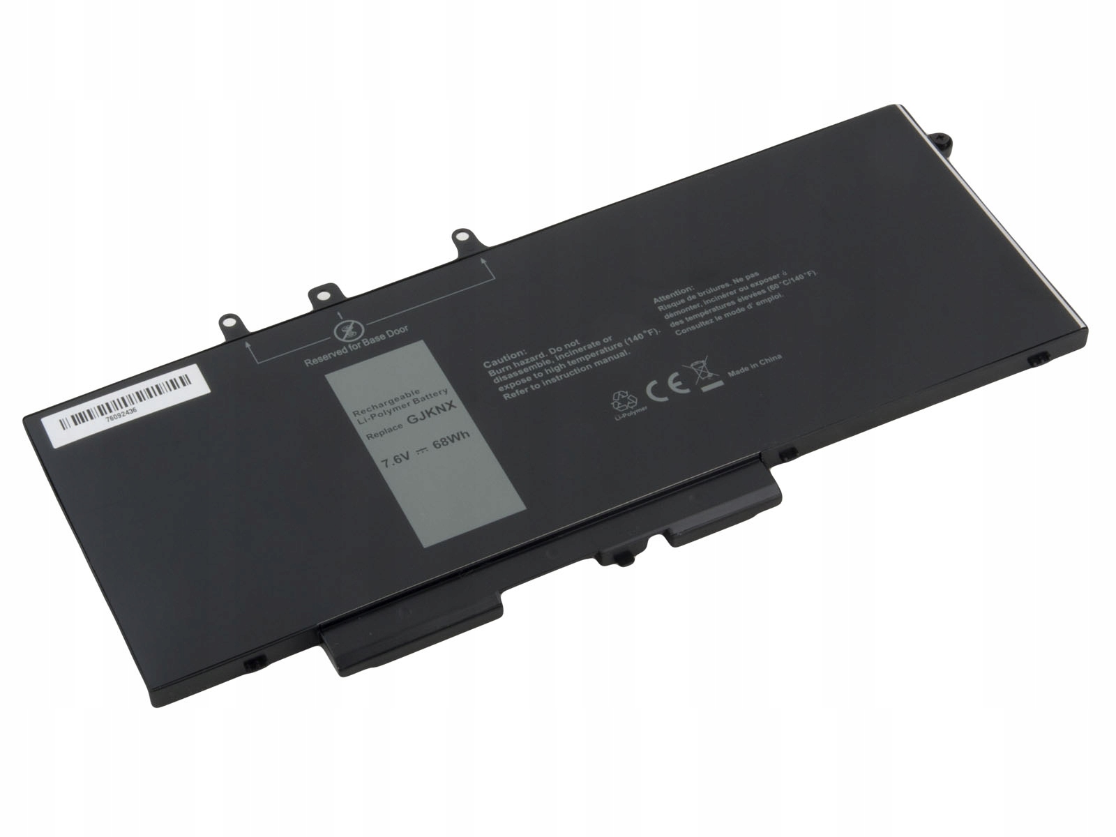 Batéria Avacom pre Dell Latitude 5480, 5580 Li-Pol 7, 6 V 8947mAh 68Wh…