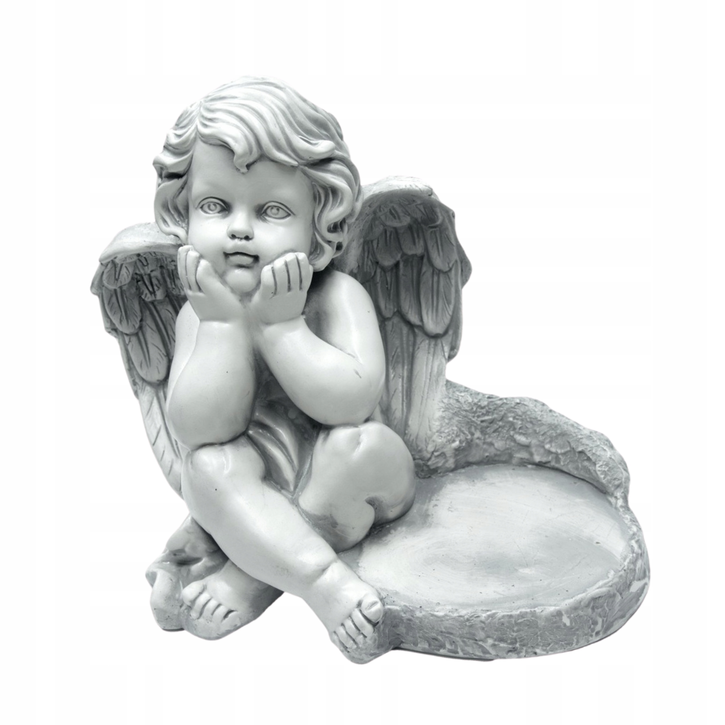 Andělská Náhrobní Figurka, Sádrová Ozdoba Na Hrob