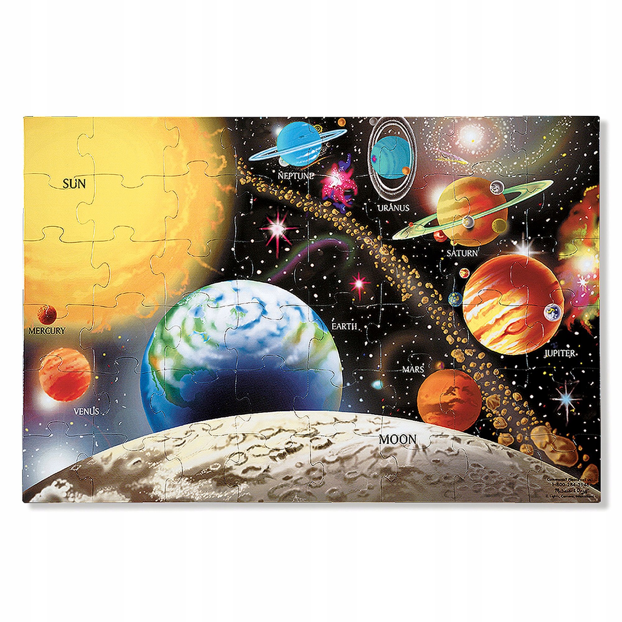 

Duże Puzzle Podłogowe Układ Słoneczny 48EL 91x61CM