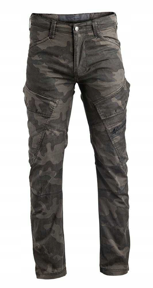 Spodnie BRANDIT Adven Slim Fit Trousers Darkcamo M Rozmiar M