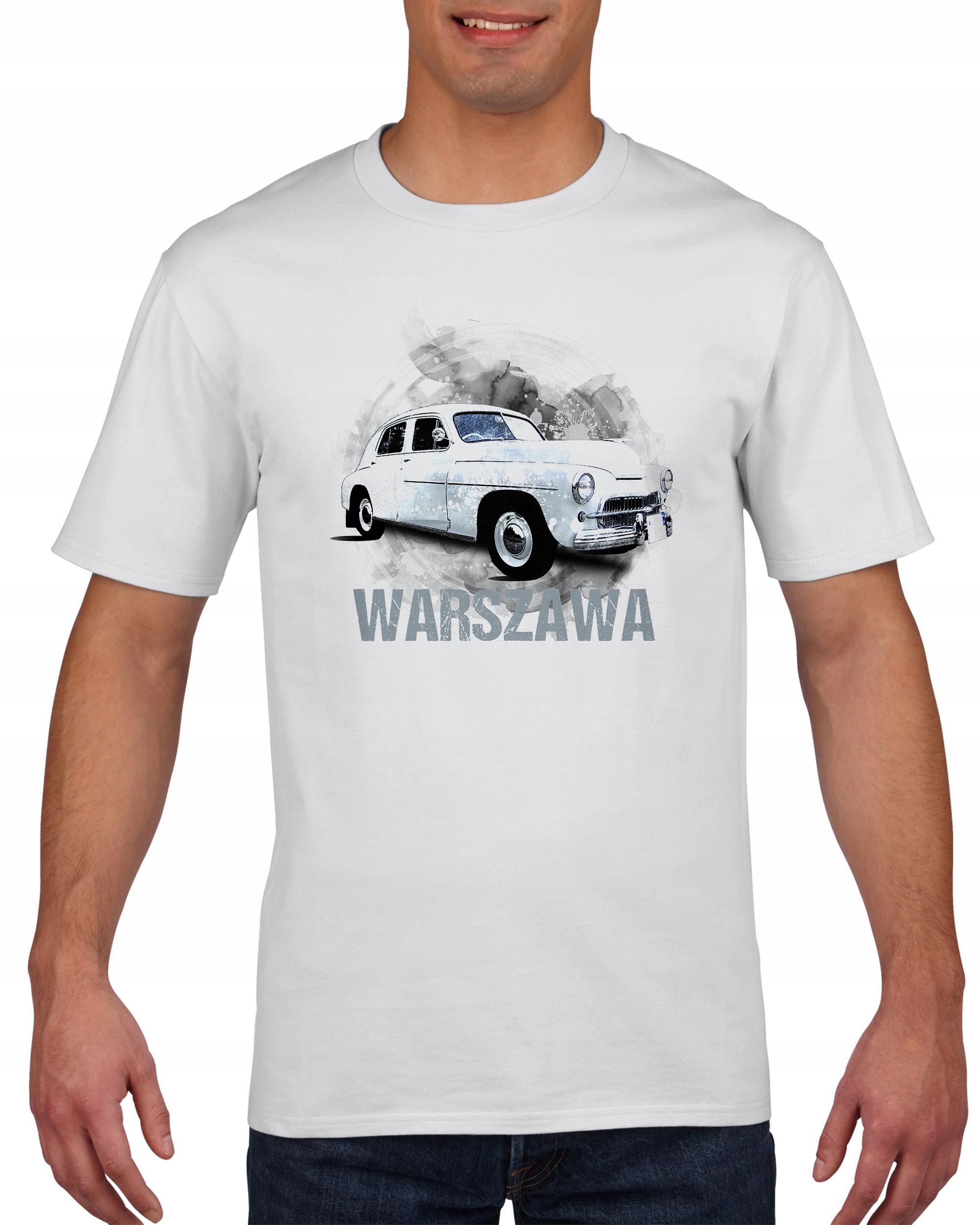 

Koszulka męska Auta Legendy Prl Warszawa XXL