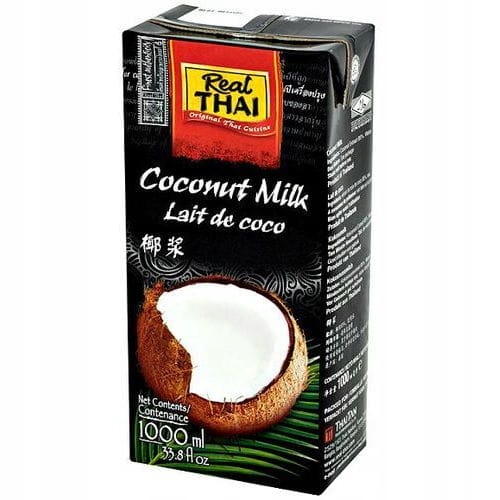 

Mleczko Mleko Kokosowe 4x1000 ml Real Thai 1L