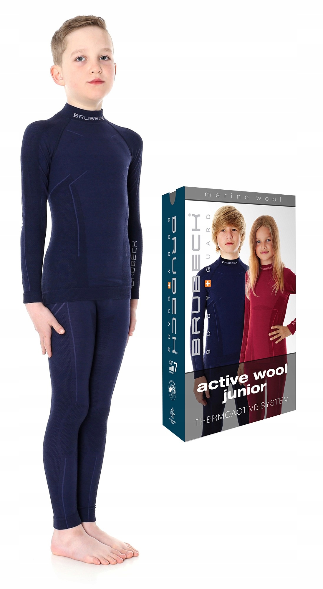 

Bielizna dziecięca Z Merynosa Brubeck Wool 152-158