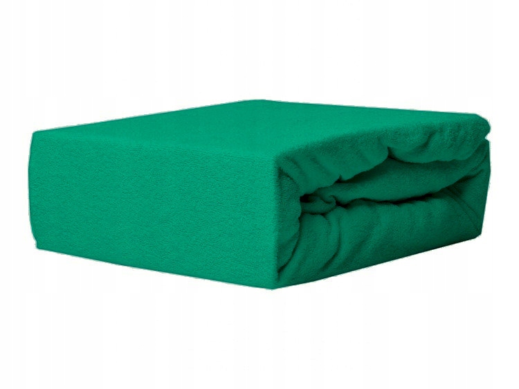 

Prześcieradło Frotte 200x220 z gumką morska zieleń