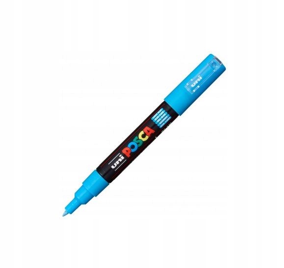 

Marker z farbą Uni Posca PC-1M jasno-niebieski