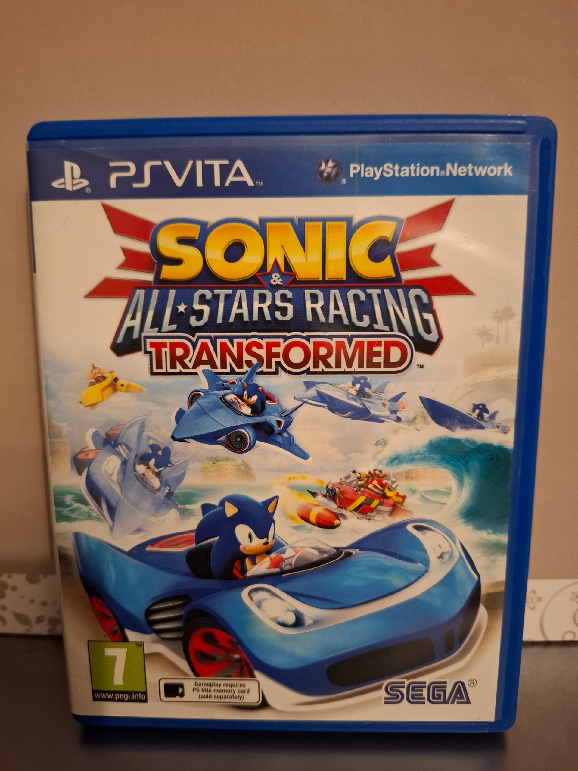 SONIC ALL STARS RACING TRANSFORMED PS VITA