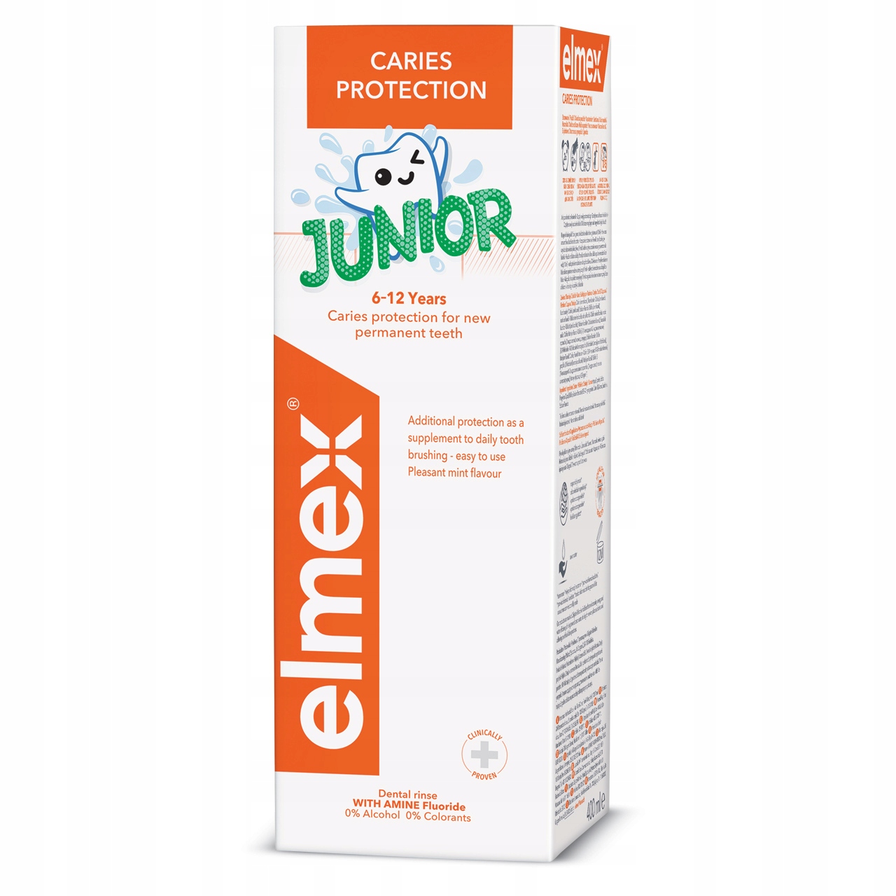 

elmex Junior Płyn do płukania jamy ustnej 400ml