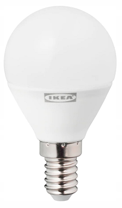 

Żarówka Led E14 200 lumenów kula Ciepła biel 2700K