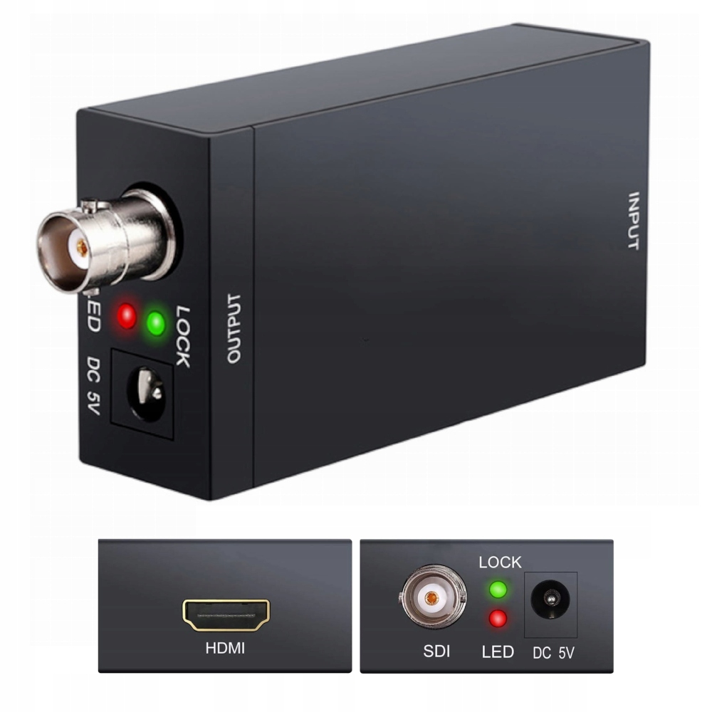 Konwerter obrazu z HDMI na SDI cyfrowy adapter