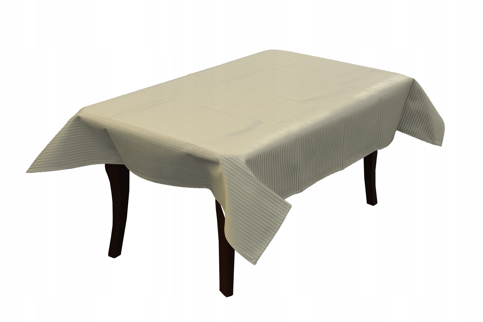 Obrus Wiosenny Krem Złoto 160x220 Kremowo-Złoty Typ obrus