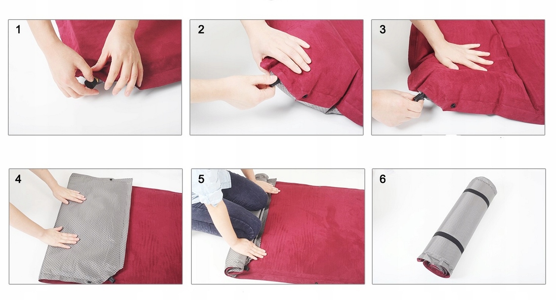 MATA SAMOPOMPUJĄCA MATERAC karimata turystyczna kempingowa POD NAMIOT BIWAK Długość 180 cm