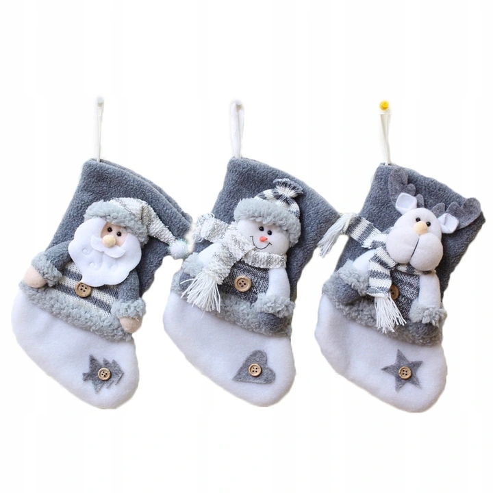 

3SZT Skarpeta Świąteczna Mikołaj Bałwan