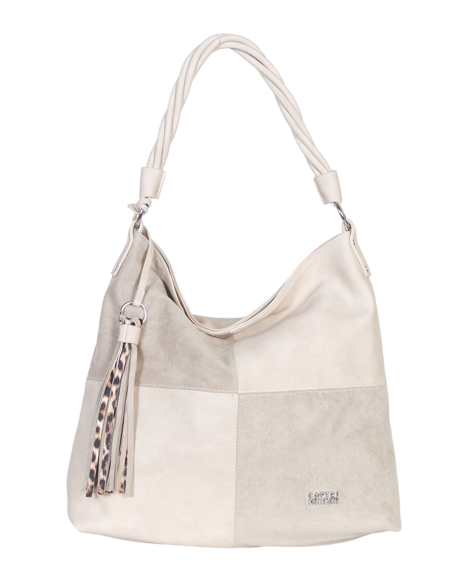 Coveri Italy Wyjątkowa torebka damska |Worek |Zamsz |Dł. pasek |Wiosna 2026