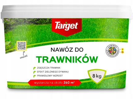 

Nawóz Wiosenny Do Trawników Z Mikro Target 8 Kg