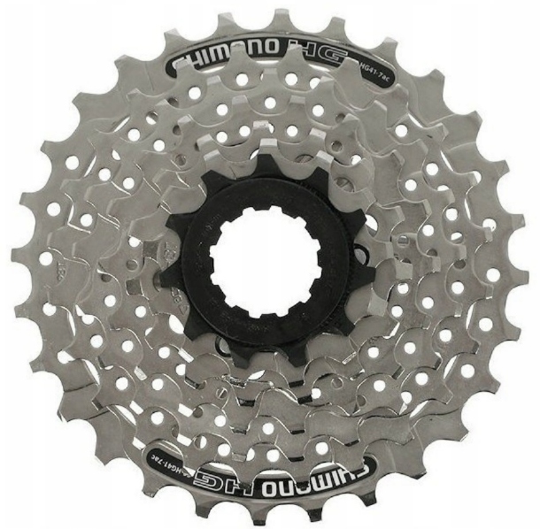 ZESTAW NAPĘDU SHIMANO 7rz KORBA 48T, KASETA 28T, PRZERZUTKA, ŁAŃCUCH 3x7 Kod producenta 33482