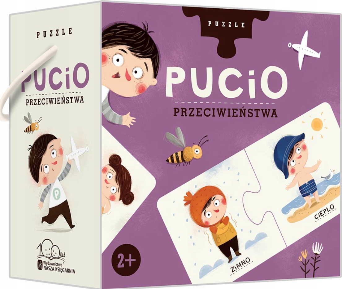 

Pucio Przeciwieństwa Puzzle 10x2 elementy wiek 2+