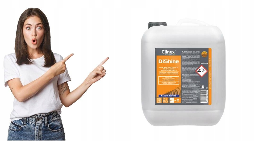 Levně Leštidlo do myčky nádobí Clinex Dishine 10 l