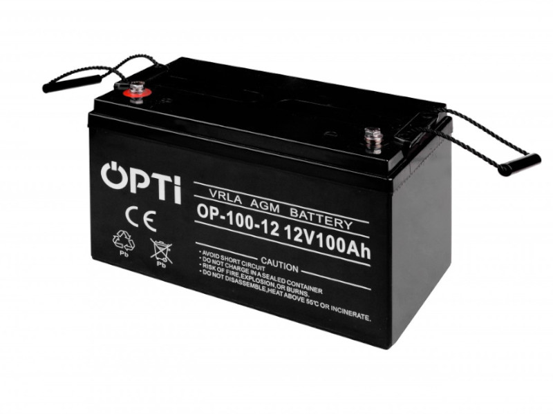 

Akumulator Volt Opti Agm 12V 100Ah Bezobsługowy